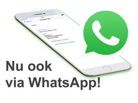 Albyco nu ook bereikbaar via WhatsApp!